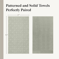 Olive Cotton Towels (Set of 6)