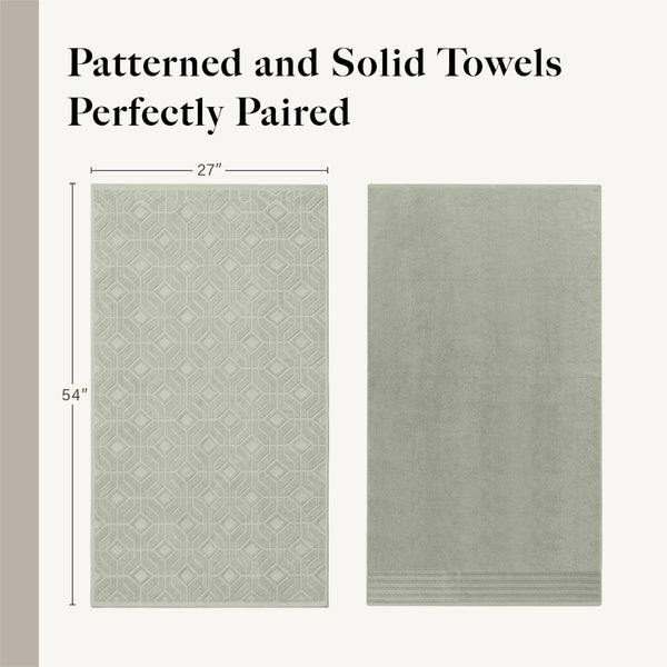 Olive Cotton Towels (Set of 6)