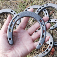 Cast Iron Horseshoes (Set of 12)