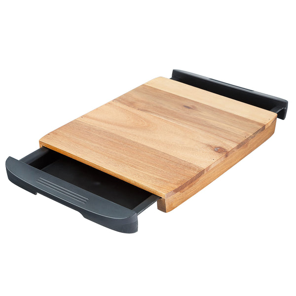 Acacia Board with Storage Trays