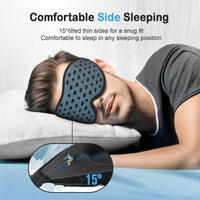 Ice Blue 3D Sleep Mask