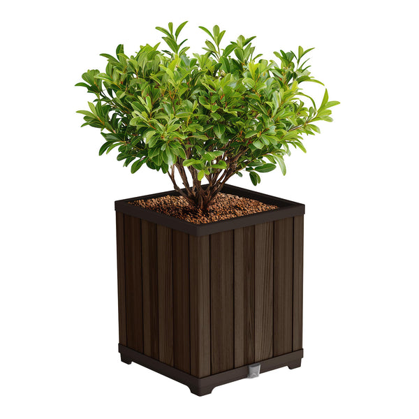 Rosewood Wood-Look Planter