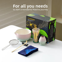 Pink Matcha Whisk Set (Set of 7)