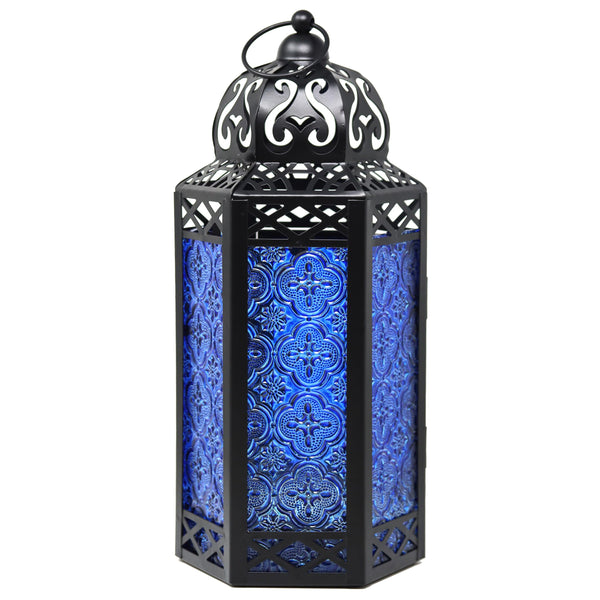 Cobalt Blue Moroccan Lantern