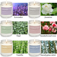 Scented Soy Candles (Set of 6)