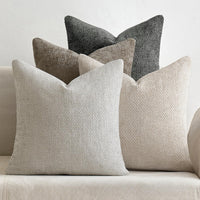 Neutral Chenille Pillow Cover (Set of 4)