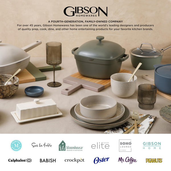 Blue Stoneware Dinnerware (Set of 12)