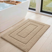 Beige Bath Mat