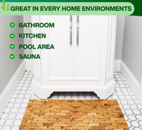 Bamboo Bath Mat