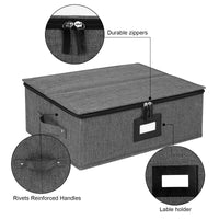 Black Mug Storage Box