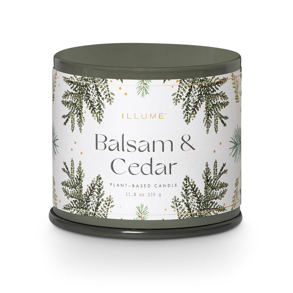 Balsam & Cedar Candle Tin