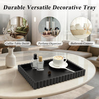 Black Resin Tray