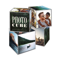 Clear Photo Cubes (Set of 4)