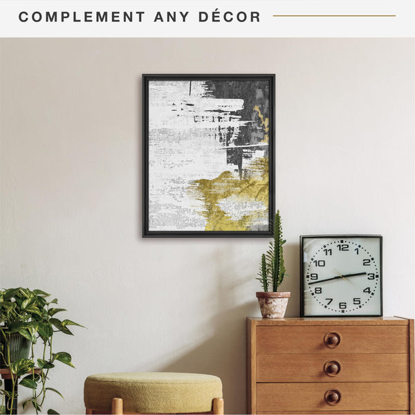 Black Canvas Float Frame