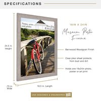 Barnwood Poster Frame (2)