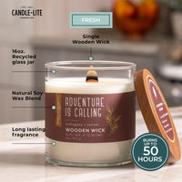 White Scented Jar Candle