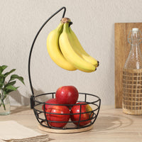 Black Fruit Basket with Hanger