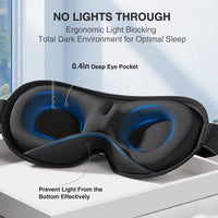 Gray Weighted Sleep Mask