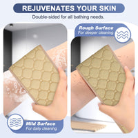 Beige Exfoliating Back Scrubber