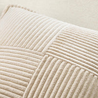 Beige Throw Pillow Cover (Set of 2)