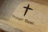 Wooden Prayer Bowl