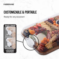 Acacia Charcuterie Board with Lid
