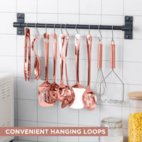 Rose Gold Kitchen Utensils (Set of 10)