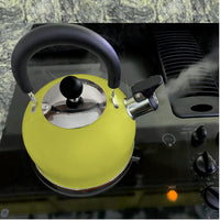 Pastel Yellow Tea Kettle