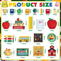 School Tiered Tray Decor (Set of 19)