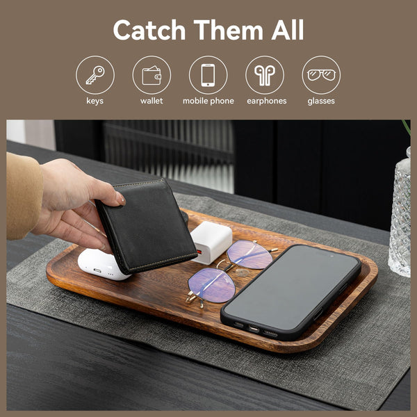Acacia Wood Valet Tray