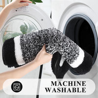 Black Bath Mat (Set of 3)