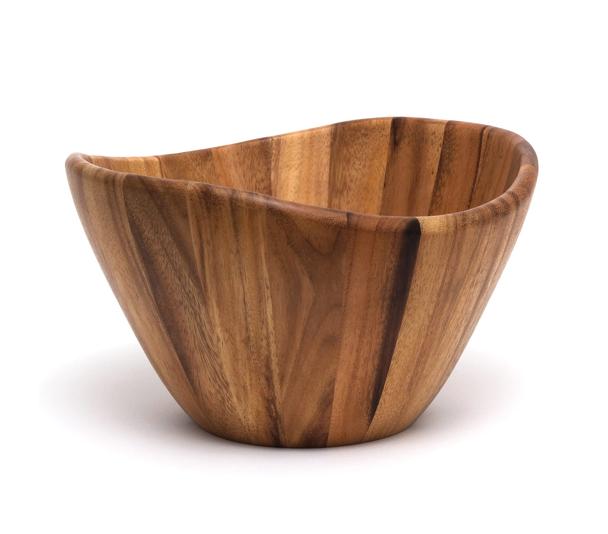 Acacia Wavy Serving Bowl