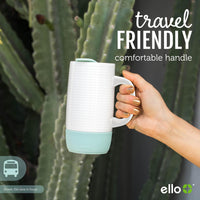 Mauvewood Ceramic Travel Mug