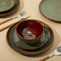 Sage Green Stoneware Dinnerware