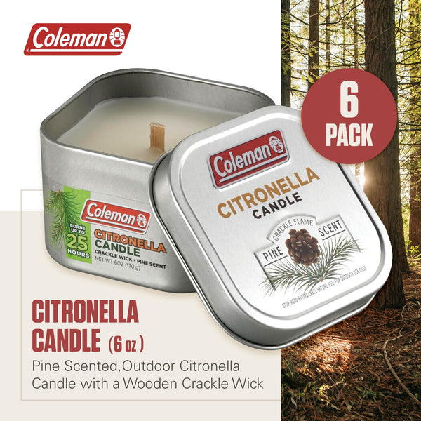 Citronella Candle (Set of 6)