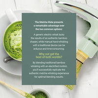 Electric Bamboo Matcha Whisk (Set of 6)