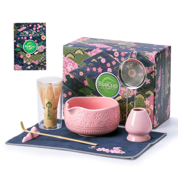 Pink Ceramic Matcha Kit