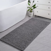 Grey Shaggy Bath Mat