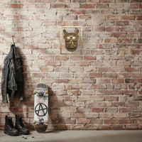 Bulldog Head Wall Decor