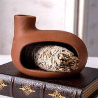 Terracotta Palo Santo Holder