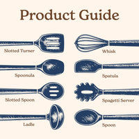 Navy Silicone Utensils (Set of 8)