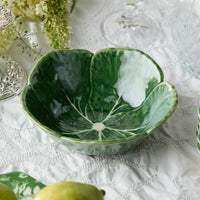 Green Cabbage Cereal Bowls (Set of 4)
