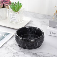 Black Marble Incense Bowl
