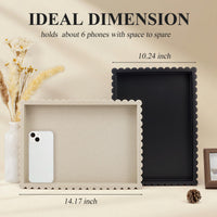 Black Resin Tray