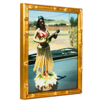 Faux Bamboo Gold Frame