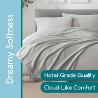Grey Cotton Blanket