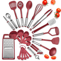Red Nylon Utensil Set