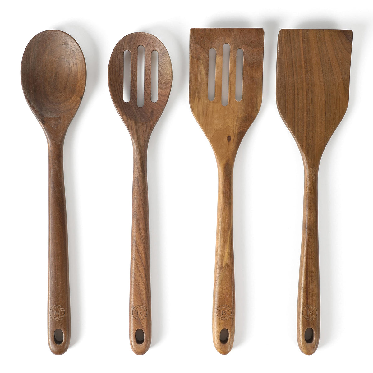 Walnut Wooden Utensils (Set of 4)