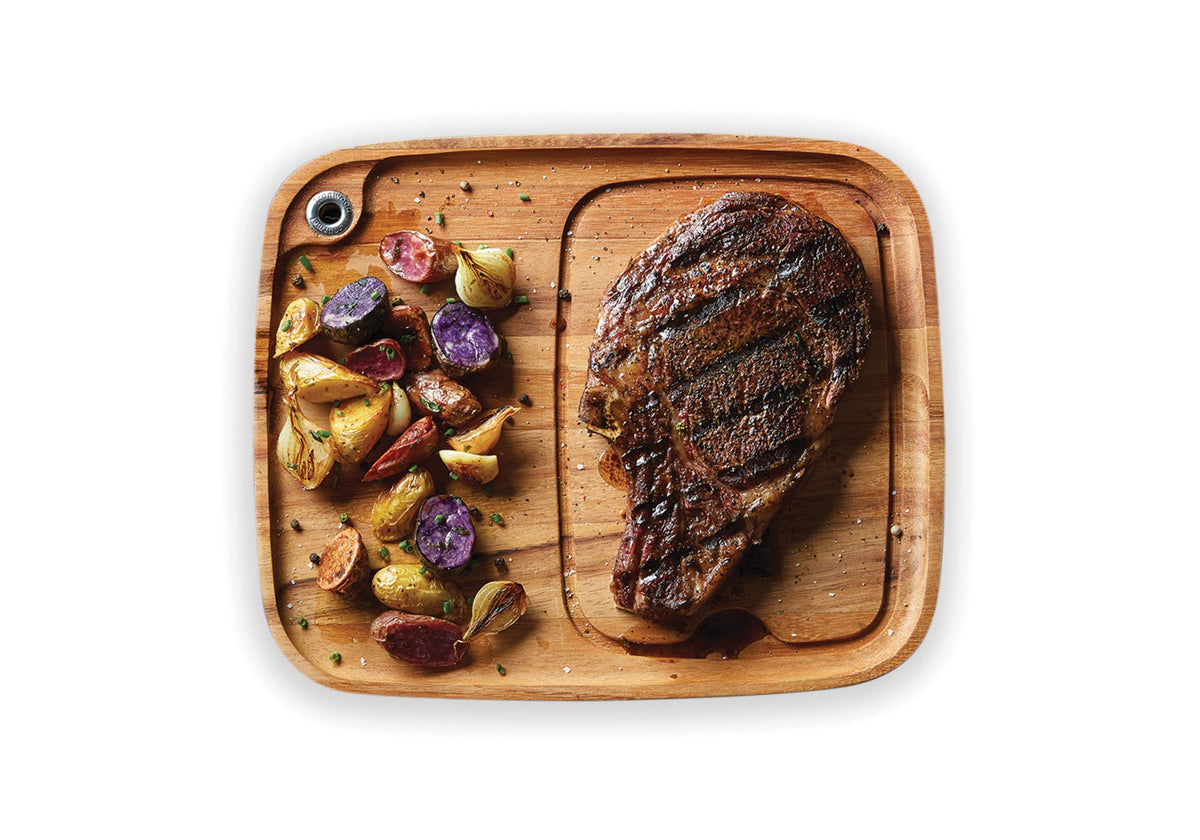 Acacia Wood Steak Plate