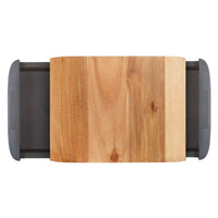 Acacia Board with Storage Trays